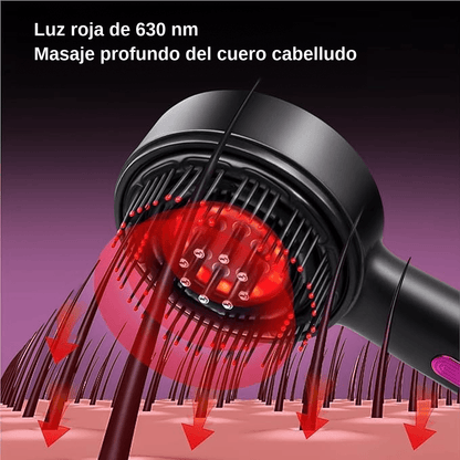 Nuevo Cepillo Masajeador Capilar Eléctrico